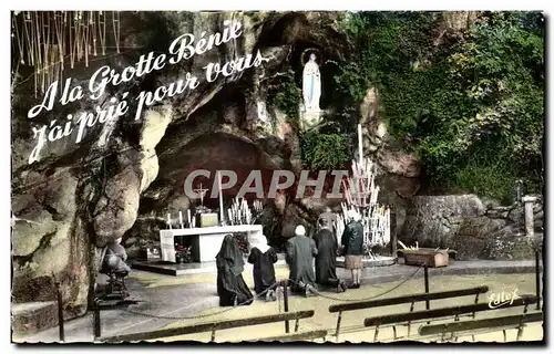 Cartes postales Lourdes La grotte miraculeuse