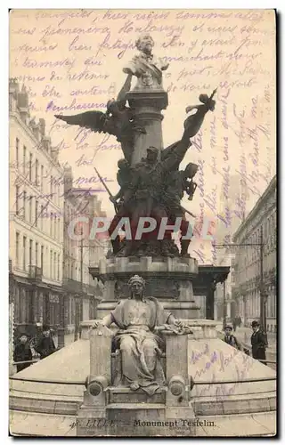 Cartes postales Lille Monument Testelin