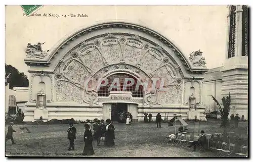 Cartes postales Nancy Un Palais Exposition de Nancy