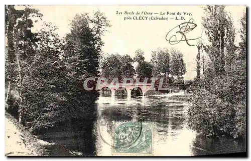 Cartes postales Les Bords De l&#39Orne Le Pont Du Vey Pres Clecy