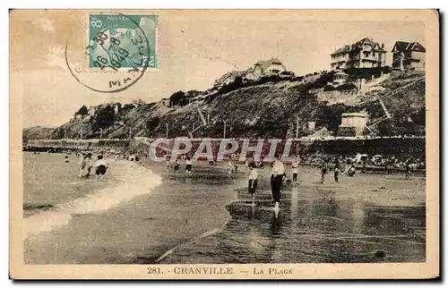 Cartes postales Granville La Plage