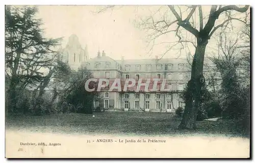 Cartes postales Angers Le Jardin de la Prefecture