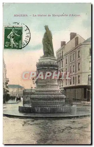 Ansichtskarte AK Angers La Statue de Marguerite d&#39Anjou