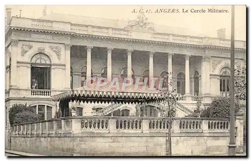 Cartes postales Angers Le Cercle Militaire Militaria