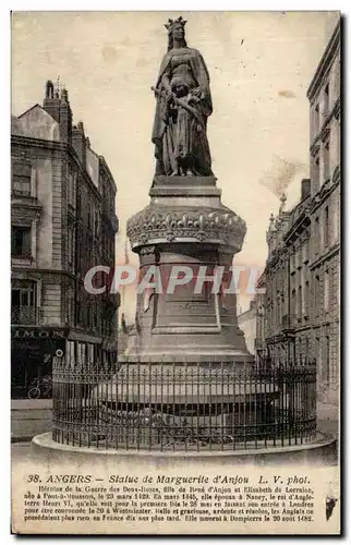 Cartes postales Angers Statue de Marguerite d&#39Anjou Heroine de la Guerre des Doux