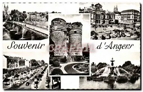 Cartes postales moderne Souvenir Angers