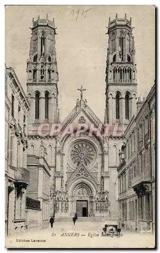 Cartes postales Angers Eglise Saint Joseph