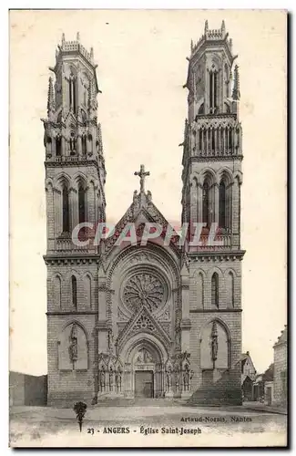 Cartes postales Angers Eglise Saint Joseph