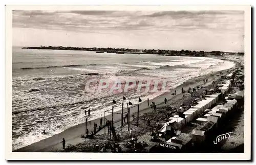 Ansichtskarte AK Plage De Saint Gilles Sur Vie Au Soleil Couchant