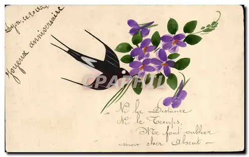 Cartes postales Fantaisie Oiseau