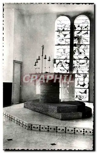 Ansichtskarte AK Vence chapelle Du Rosaire Realisee Par Matisse autel Et Vitail Ouest Altar And Eggermont Vence