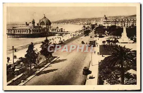 Ansichtskarte AK Cote d&#39Azur Artistique Nice Promenade Des Anglais