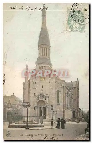 Cartes postales Paris Notre Dame d&#39auteuil