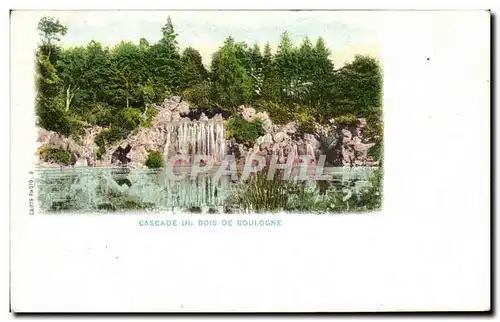 Cartes postales Cascade Du Bois De Boulogne