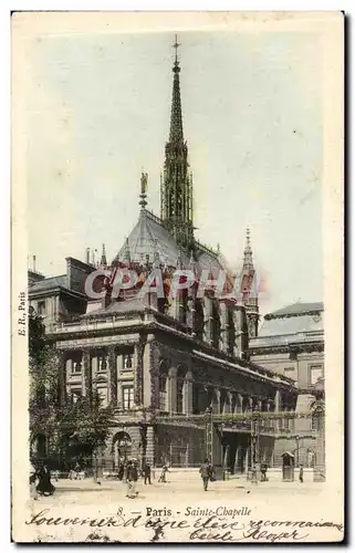 Cartes postales Paris Sainte Chapelle