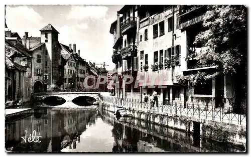 Cartes postales moderne Annecy Vieux Quartiers Pont Morens Canal de Thiou