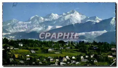 Ansichtskarte AK Geneve Le Mont Blanc et le cote de Cologny