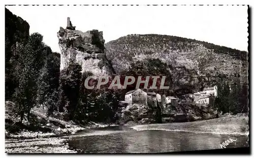 Ansichtskarte AK Gorges Du Tarn Castelbouc d&#39Apres la legende aux temps des Croisades