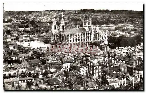 Ansichtskarte AK Rouen la Ville Musee Eglise Saint ouen et vue General