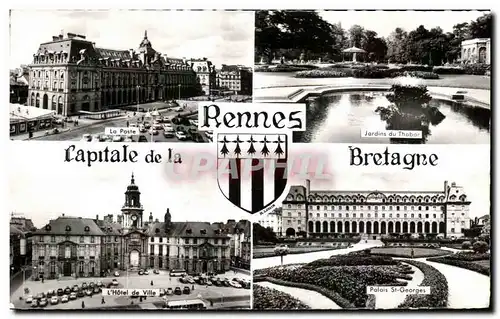 Cartes postales Rennes Capitale de la Bretagne