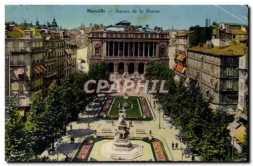 Cartes postales Marseille Square de la Bourse