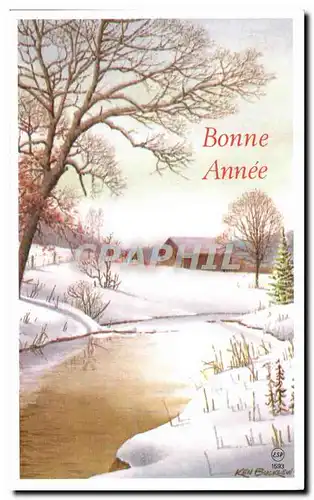 Cartes postales moderne fantaisie Bonne Annee