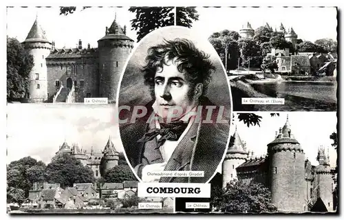 Cartes postales Chateaubriand d&#39apres Girodet Combourg Le Chateau