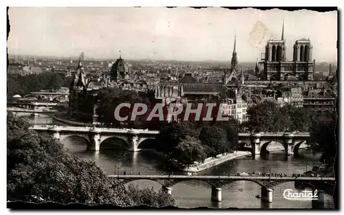 Ansichtskarte AK Paris La Pointe de la Cite et les Ponts Notre Dame