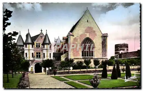 Ansichtskarte AK Angers Interieur de Chateau Le Chatelet et la Chapelle