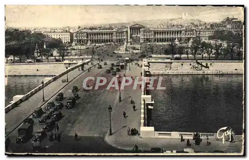 Ansichtskarte AK Paris Et Ses Merveilles Le Pont et la Place de La Concorde