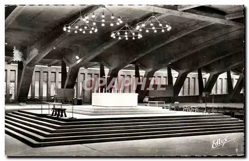 Cartes postales Lourdes La Basilique Souterraine St pierre