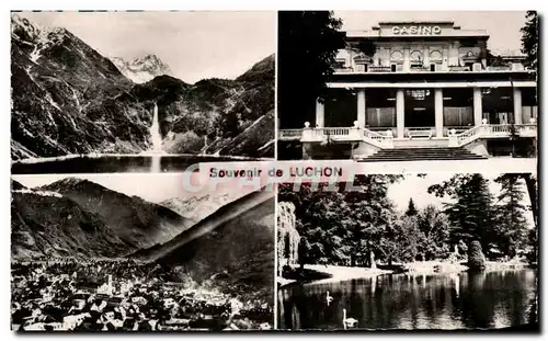 Cartes postales Luchon Lac d&#39oc Casino Vue Generale