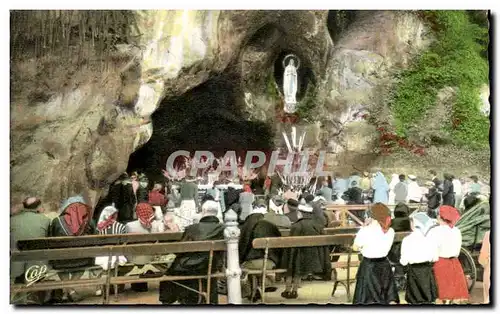 Cartes postales Lourdes La Grotte