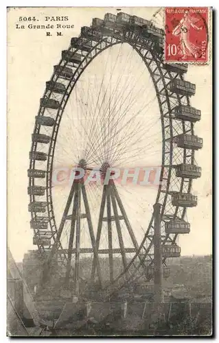 Cartes postales Paris La Grande Roue