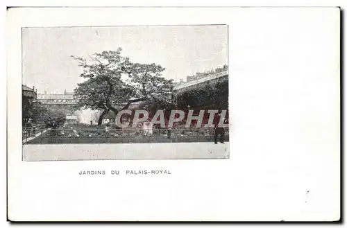 Cartes postales Jardins Du Palais Royal Paris