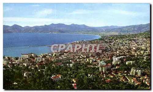 Cartes postales moderne Cannes Vue Generale Prise De La Californie