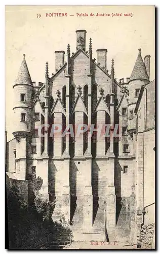 Cartes postales Poitiers Palais De Justice