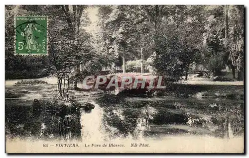 Cartes postales Poitiers Le Parc De Blossac