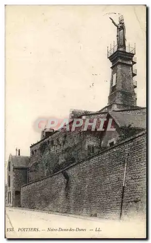 Cartes postales Poitiers Notre Dame Des Dunes