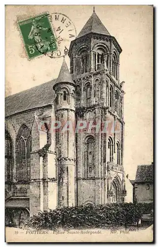 Cartes postales Poitiers Eglise Sainte Radegonde