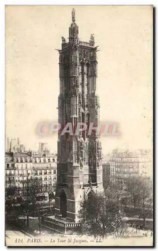 Cartes postales Paris La Tour St Jacques