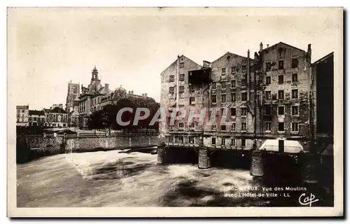 Ansichtskarte AK Meaux Vue Des Mouins avec L&#39Hotel De Ville