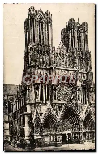 Ansichtskarte AK Reims La Cathedrale Avant La Grand Guerre