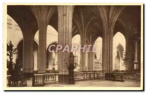 Cartes postales Anvers Cathedrale Antwerpen Hoodfkerk Jeu De piliers et de voutes