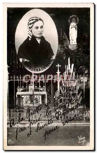 Cartes postales Lourdes La Grotte