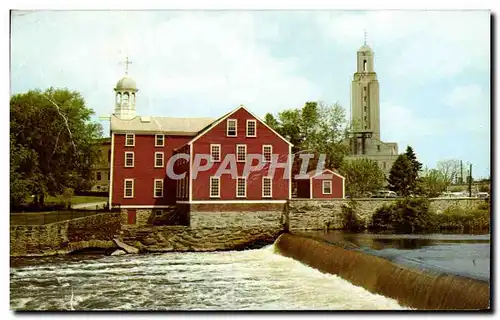 Ansichtskarte AK The Old Slater Mill Pawtucket Rhode Island