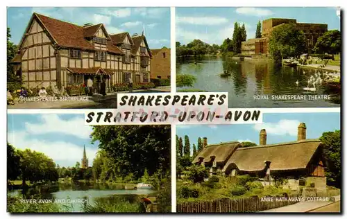 Cartes postales Shakespere&#39s Stratford Upon Avon