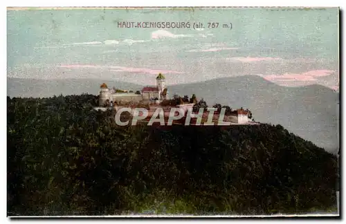 Cartes postales Haut Koenigsbourg