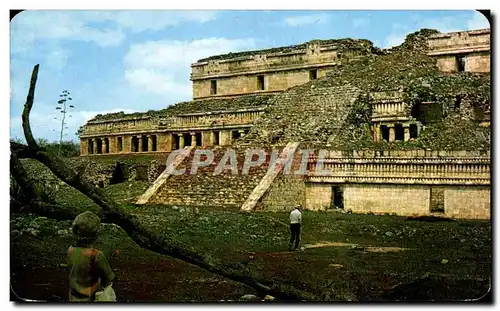 Cartes postales El Palasio En La Zona Arqueologica De Sayil the Place Sayil Yucatan Mexico Mexique Mexico