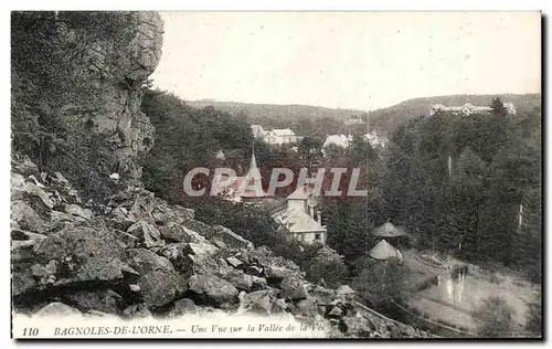 Cartes postales Bagnoles De L'Orne Une Sur la Vallee de la
